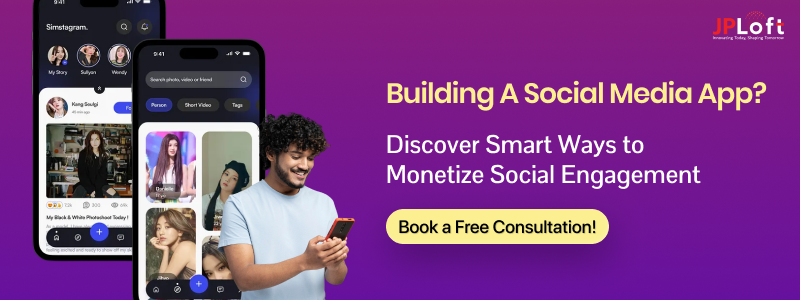 Create a Social Media App CTA